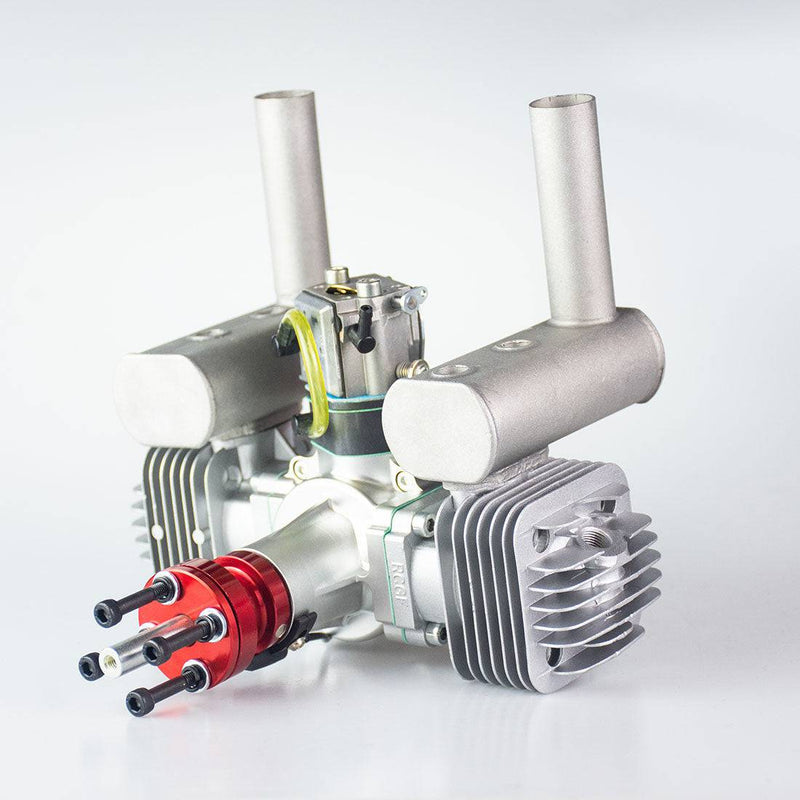 RCGF 60cc 8600rpm Fixed Wing Twin Air Cooled Double-cylinder 2-stroke ...