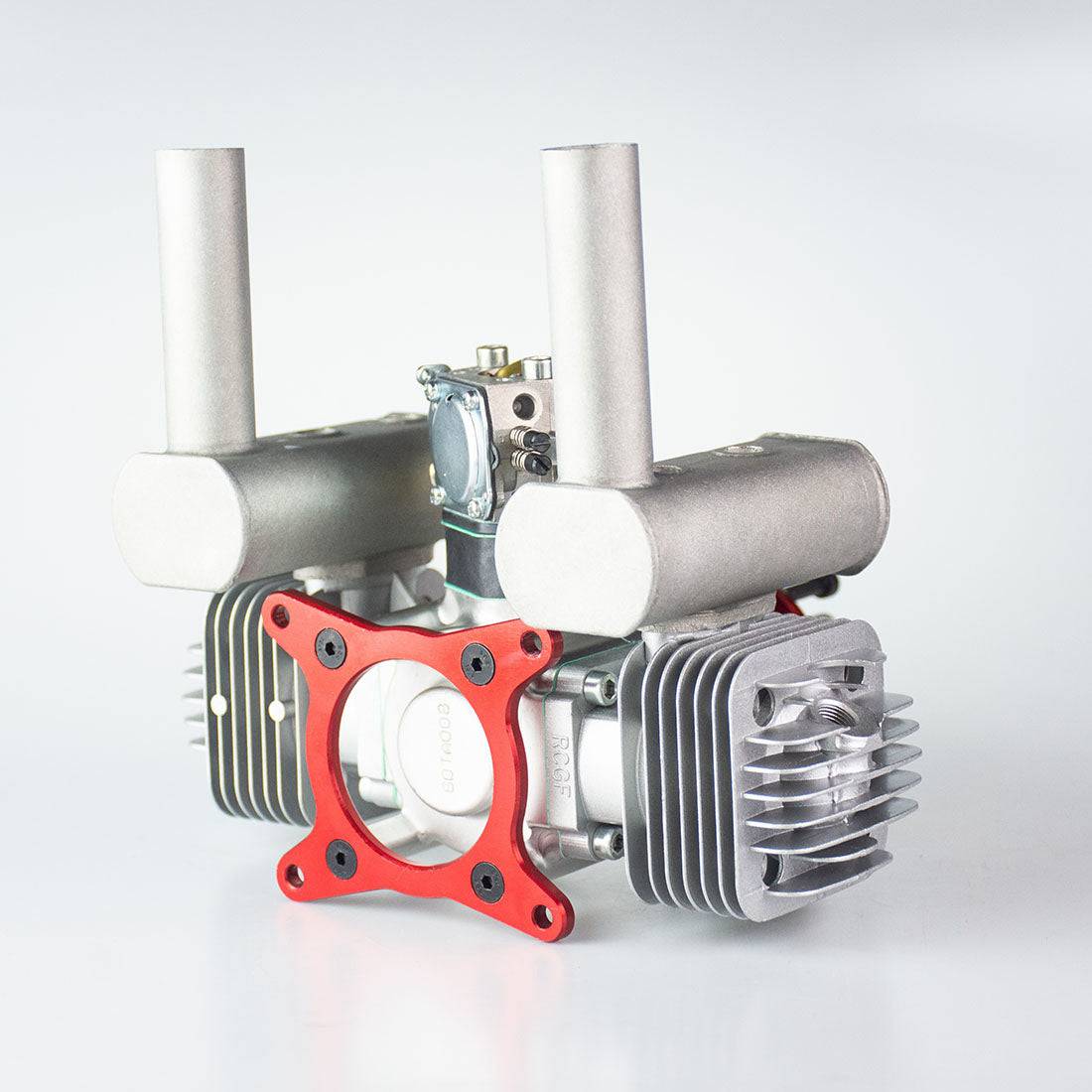 RCGF 60cc 8600rpm Fixed Wing Twin Air Cooled Double-cylinder 2-stroke ...