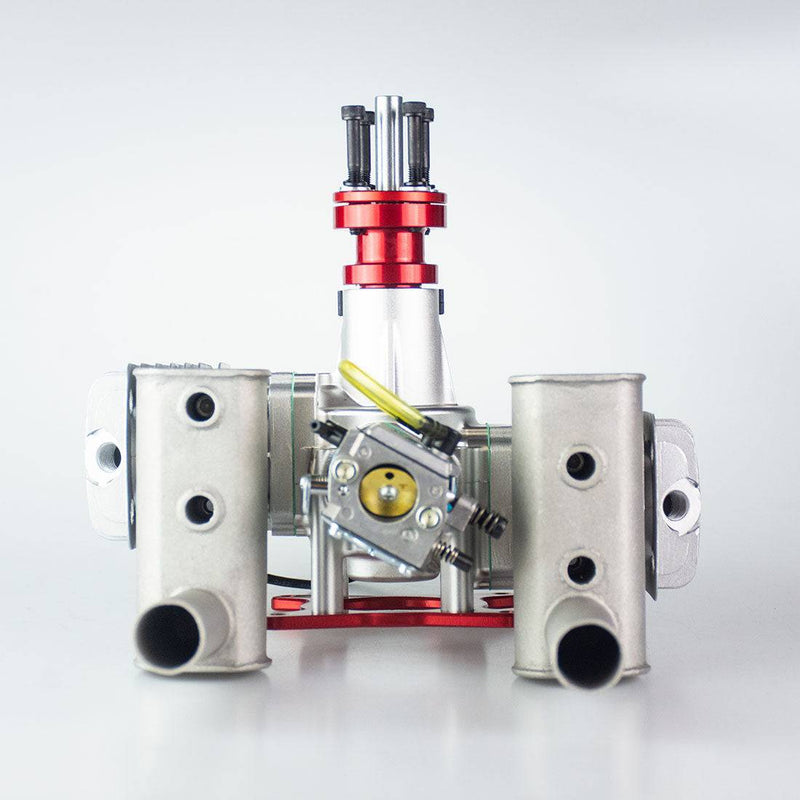 RCGF 60cc 8600rpm Fixed Wing Twin Air Cooled Double-cylinder 2-stroke ...