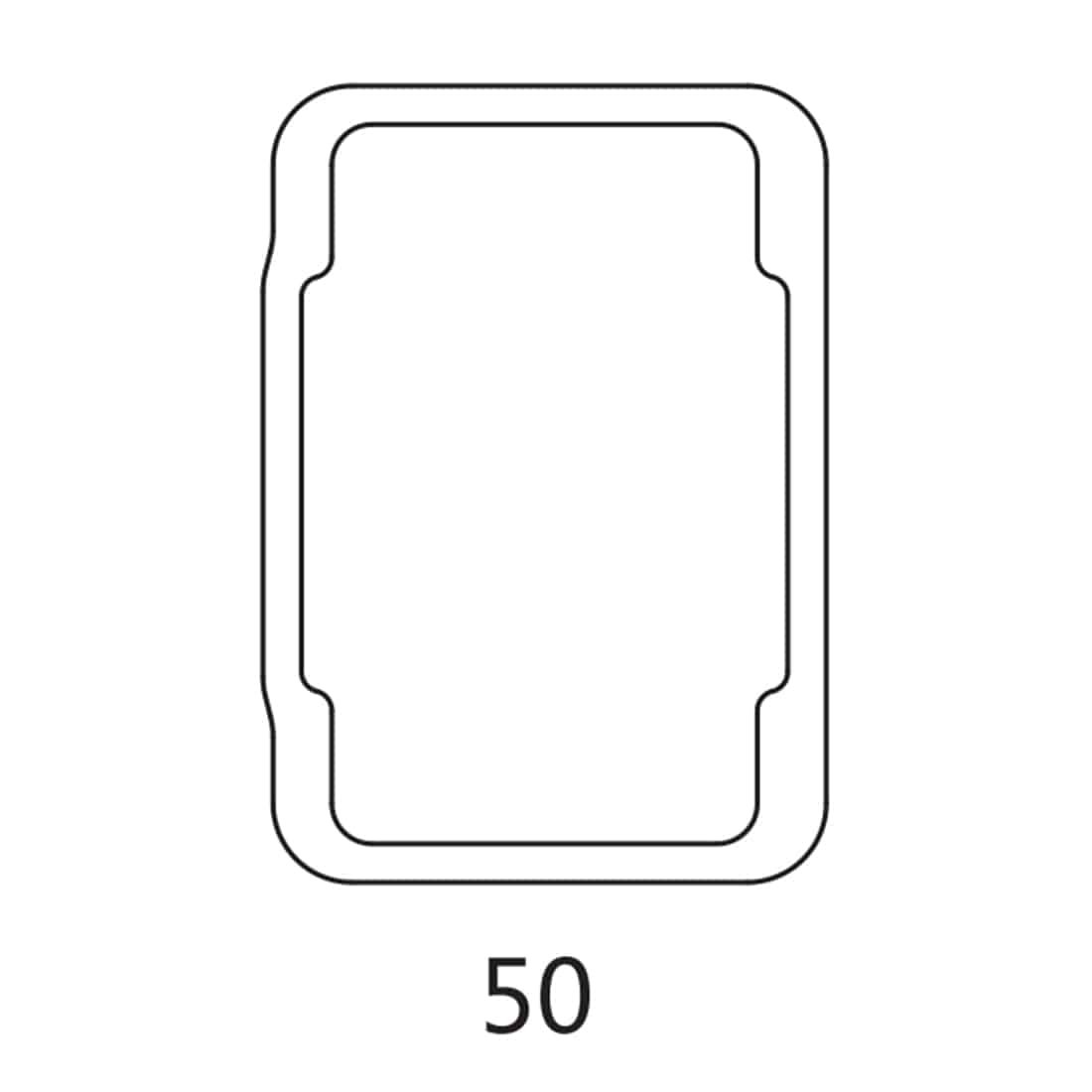 #50 Receiver Gasket for TOYAN Engine - stirlingkit
