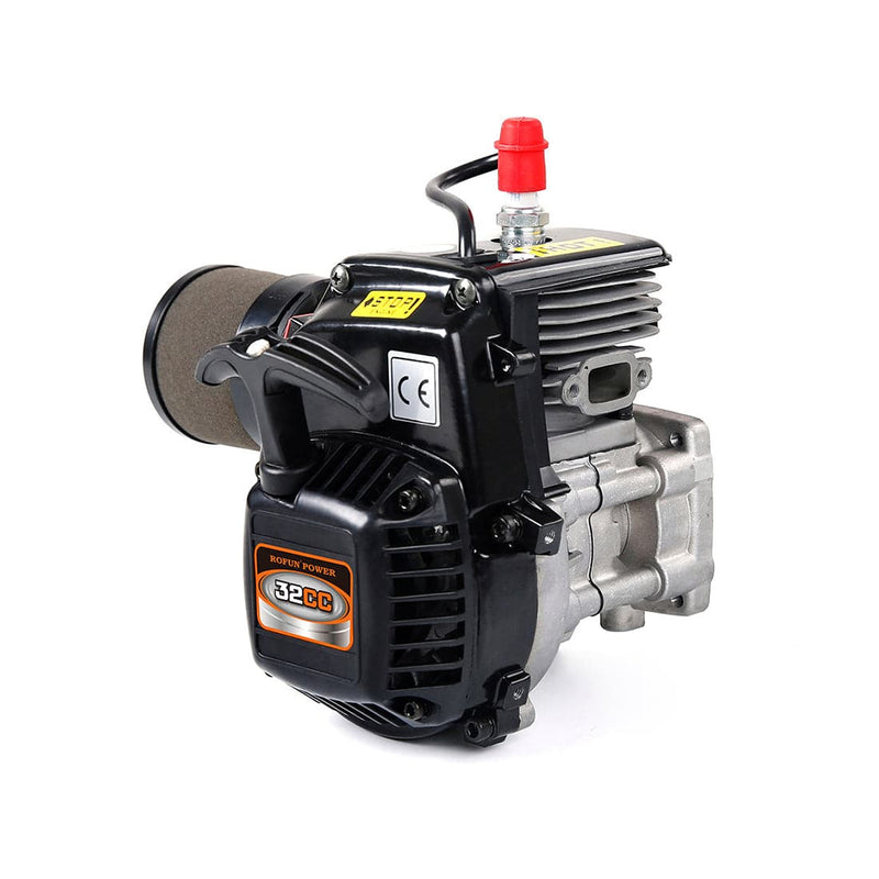 ROFUN 32cc Single-cylinder Two-stroke RC Engine for 1/5 RC Gasoline Model Car - stirlingkit