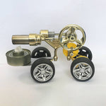 Running Car Motor Single Cylinder Stirling Engine Model Toy - stirlingkit