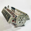 Running V12 Solenoid Engine Metal Brushless Electromagnetic Engine Model - stirlingkit