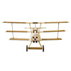 S1804 Lightweight Balsa Wood KIT Triplane RC Electric Fixed-wing Aircraft - stirlingkit