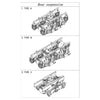 SCALECLUB 1/14 6x6 6x4 Full Metal Chassis Tractor Truck Frame RC Construction Machinery Vehicle (No Electronics and Shell) - stirlingkit