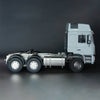 SCALECLUB 1/14 6x6 Full Metal Chassis Tractor-trailer RC Construction Machinery Vehicle with Differential Lock (No Electronics) - stirlingkit