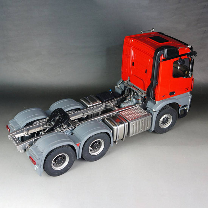 SCALECLUB 1/14 6x6 6x4 Full Metal Chassis Tractor Truck Frame RC Construction Machinery Vehicle - stirlingkit