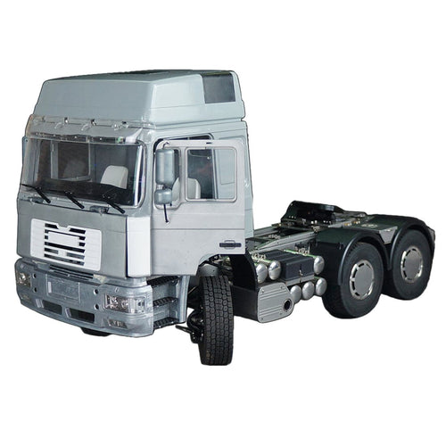 SCALECLUB 1/14 6x6 RC Tractor-trailer Construction Machinery Vehicle with Differential Lock(No Electronics) - stirlingkit