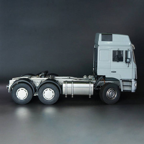 SCALECLUB 1/14 6x6 RC Tractor-trailer Construction Machinery Vehicle with Differential Lock(No Electronics) - stirlingkit
