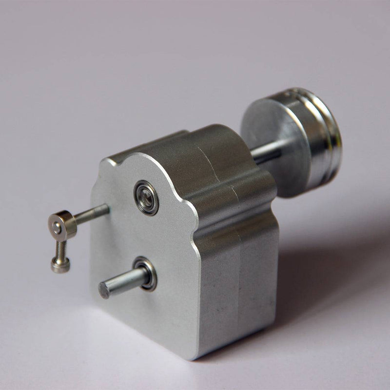 Sealed Metal Gearbox with Pulley Hanger for DIY Gasoline Powered Model Car - stirlingkit