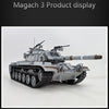 Simulative Israeli M60W ERA Magach 3 RC Tank Military Toy 1/16 2.4G - stirlingkit