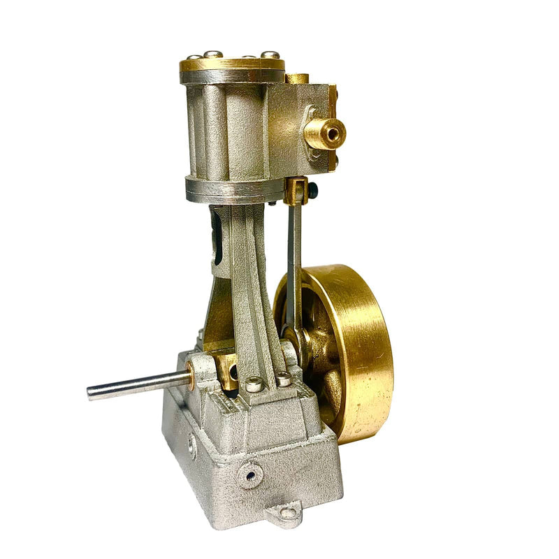 Vertical Single-cylinder Stirling Mini Steam Engine without Boiler for 50-100cm Ship - stirlingkit