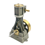 Vertical Single-cylinder Stirling Mini Steam Engine without Boiler for 50-100cm Ship - stirlingkit