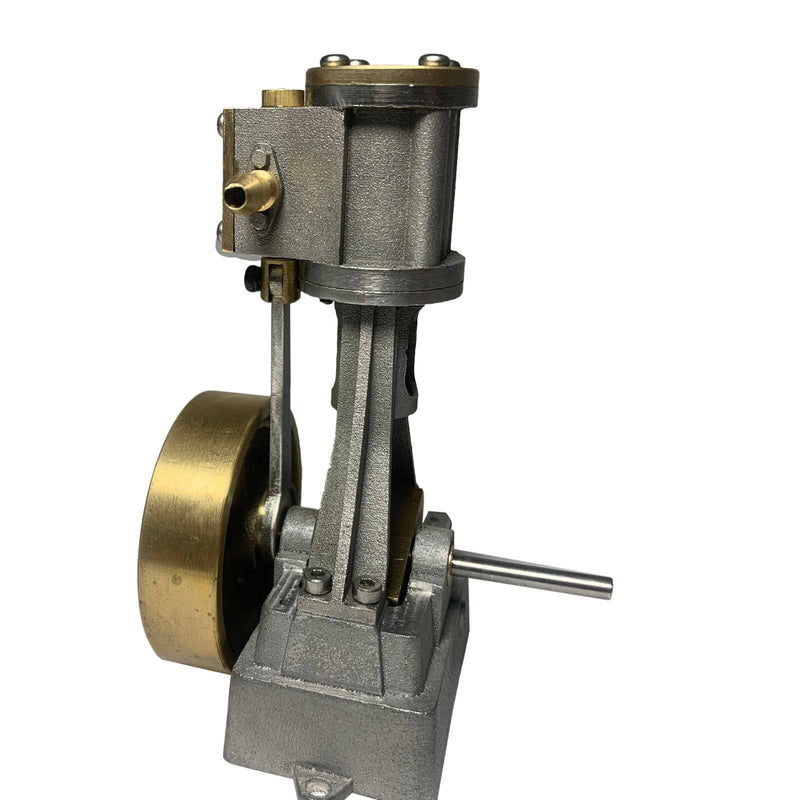 Vertical Single-cylinder Stirling Mini Steam Engine without Boiler for 50-100cm Ship - stirlingkit