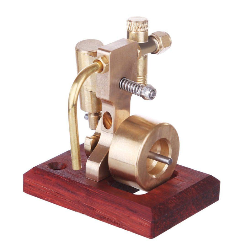 Single Cylinder Swing Mini Brass Steam Engine Model (without Boiler) - stirlingkit
