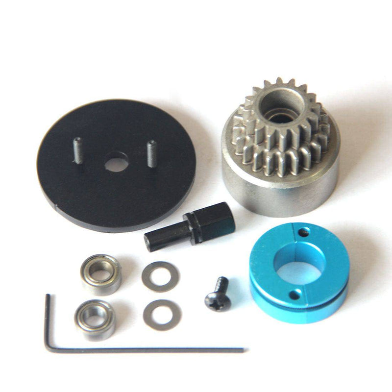 Single/Double Gears Clutch kit for Modify TOYAN FS-L200 Methanol Engine into RC Ship - stirlingkit