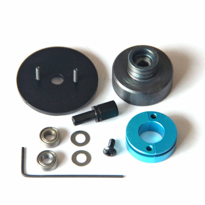 Single V Slot Clutch with Belt Pulley Kit for Toyan FS-L200 2 Cylinder 4 stroke Methanol Engine - stirlingkit