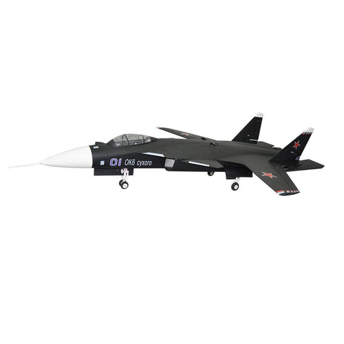 Sky Flight Hobby Su-47 8CH RC Jet Fighter Airplane70mm Dual EDF 1045mm Wingspan  RTF - Black - stirlingkit