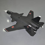 Sky Flight Hobby Su-47 8CH RC Jet Fighter Airplane70mm Dual EDF 1045mm Wingspan  RTF - Black - stirlingkit