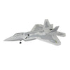 Sky Flight Hobby F-22 Raptor 5CH RC Jet 70mm Single EDF Airplane PNP /Kit- Grey - stirlingkit