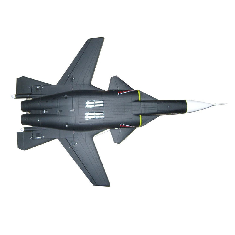 Sky Flight Hobby Su-47 RC Jet 8CH 70mm Dual EDF Airplane KIT PNP - Black - stirlingkit