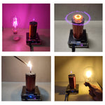 Small Bluetooth Windmill Plasma Speaker Music Tesla Coil Acrylic - stirlingkit