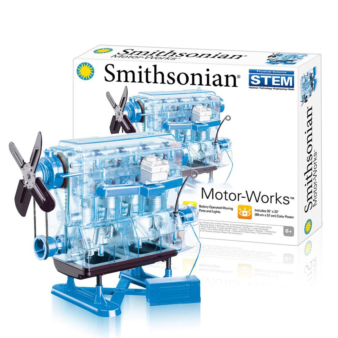 Smithsonian DIY L4 4 Cylinder Inline 4 Car Engine Assembly Model Kit ...