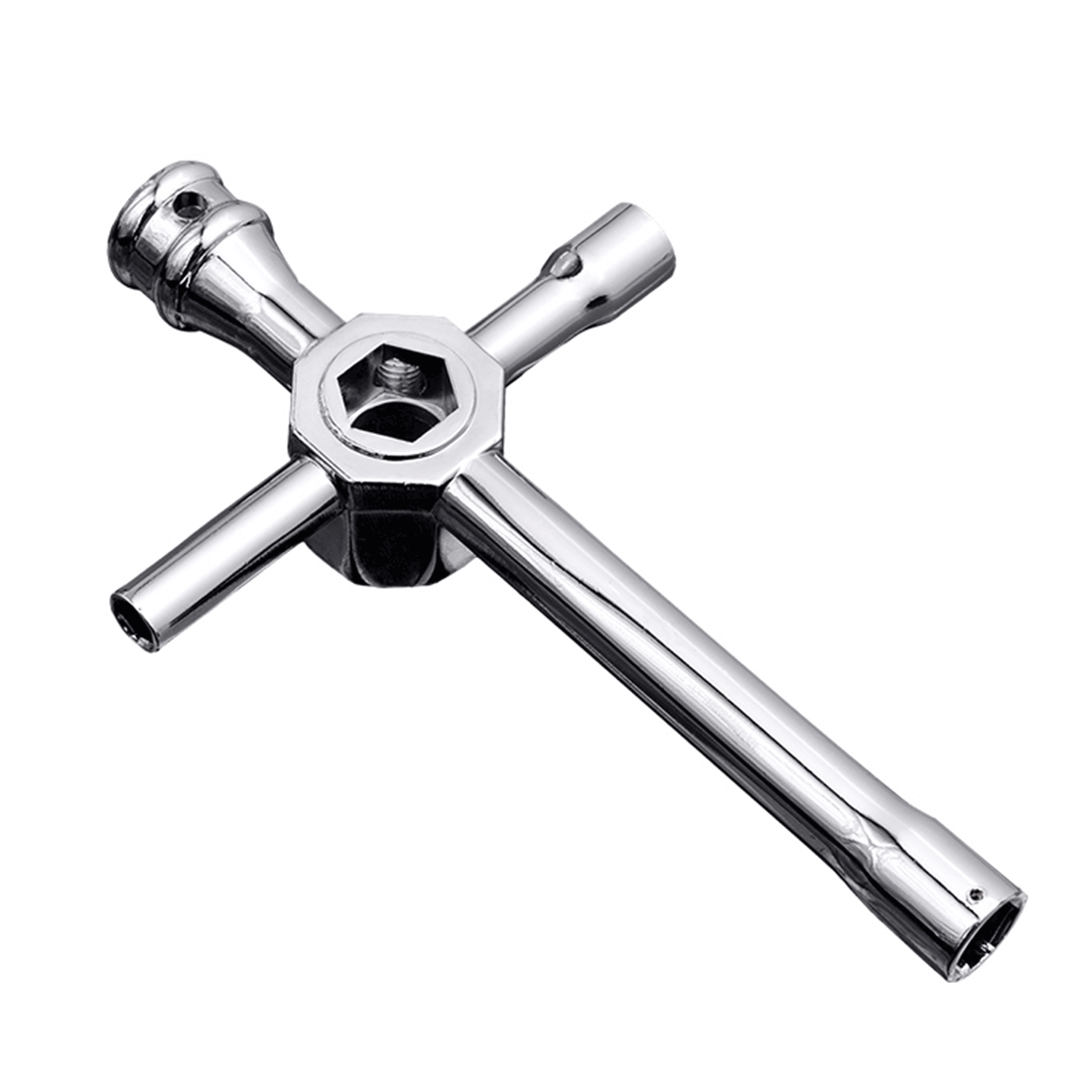 Spark Plug 4-way Cross Socket Wrench Removal Tool for Model Engine - stirlingkit