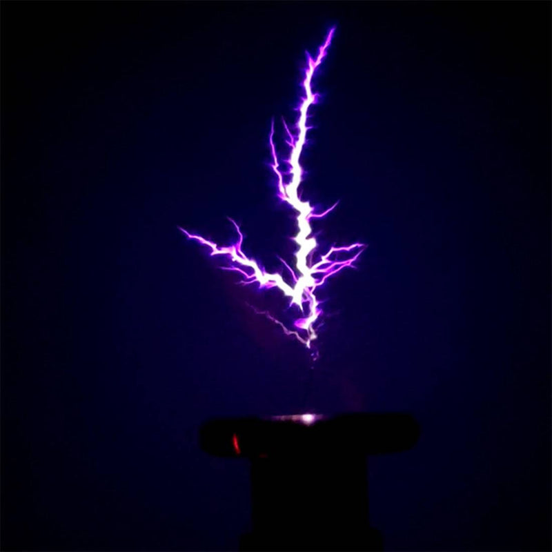SSTC PCB Circuit Board Tesla Coil with 30CM Arc Solid-state Artificial Lightning Maker AC90V～250V- US Plug - stirlingkit