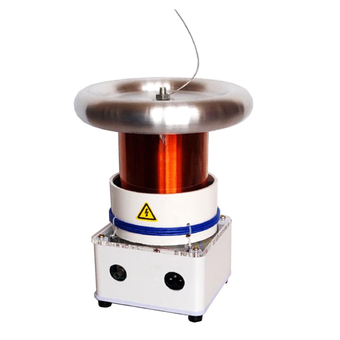 SSTC PCB Circuit Board Tesla Coil with 30CM Arc Solid-state Artificial Lightning Maker AC90V～250V- US Plug - stirlingkit