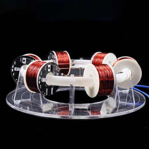 Stark 6 Coils Ring Accelerator Cyclotron Physical Model - stirlingkit