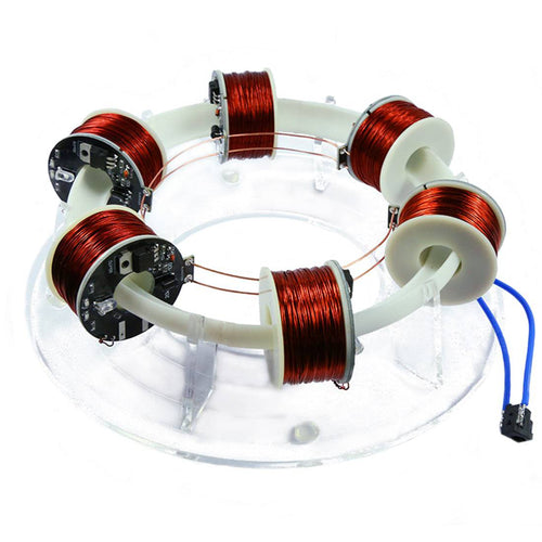 Stark 6 Coils Ring Accelerator Cyclotron Physical Model - stirlingkit