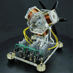Stark Brushless Motor Hall Sensor Electric Machine Triple Coil Fan Blade High Speed DIY Physical Model - stirlingkit