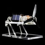 Stark Magnetic Suspension Solar Motor with Double-layer Fan - stirlingkit