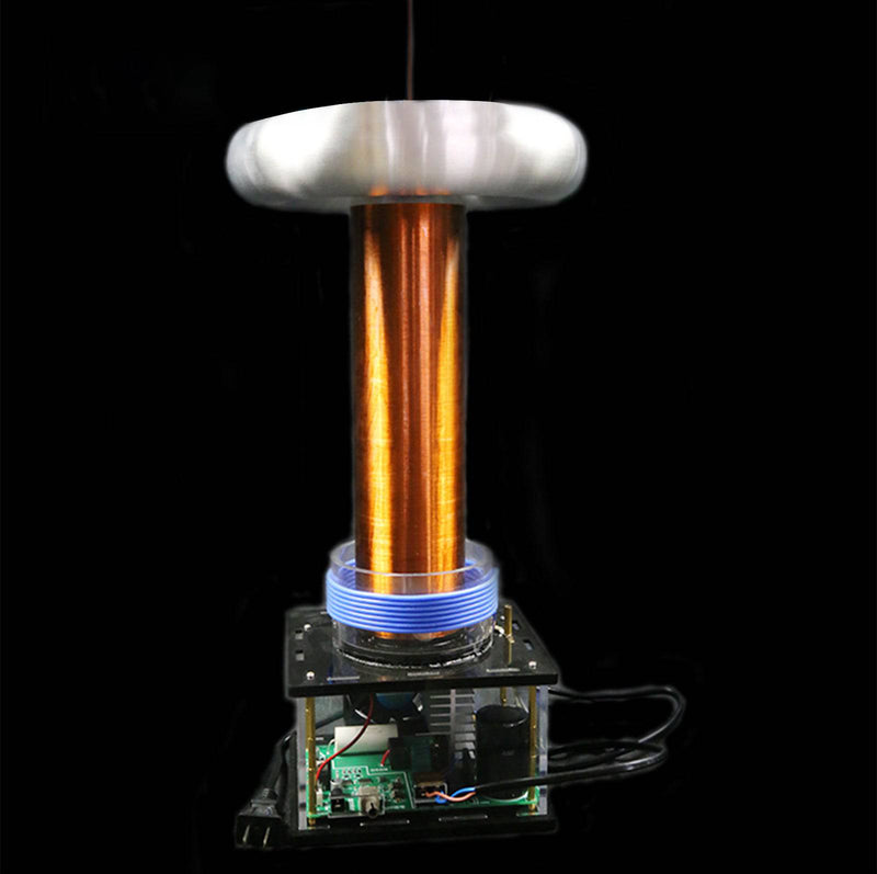 Stark 40cm Height High Voltage Inductive Arc Musical Tesla Coil Experimental Physics Toy - stirlingkit