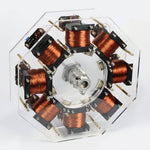Stark Level 8 High Power Disc Brushless Stator Silicon Steel Core Motor Engine Model - stirlingkit