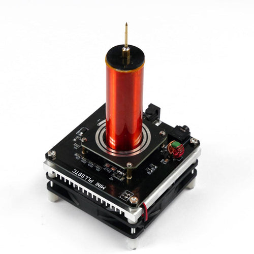 Stark Mini Music Tesla Coil Plasma Speaker with PCB Circuit Board High-tech Science Educational Toy - stirlingkit