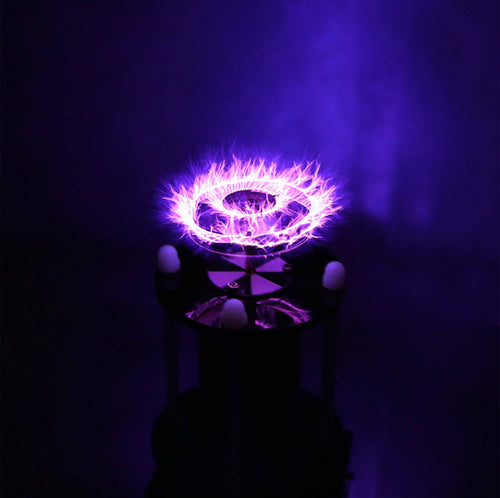 Stark Single Tube Tesla Coil with Glow Tube Musical Educational Exhibits Science Model Toy - stirlingkit
