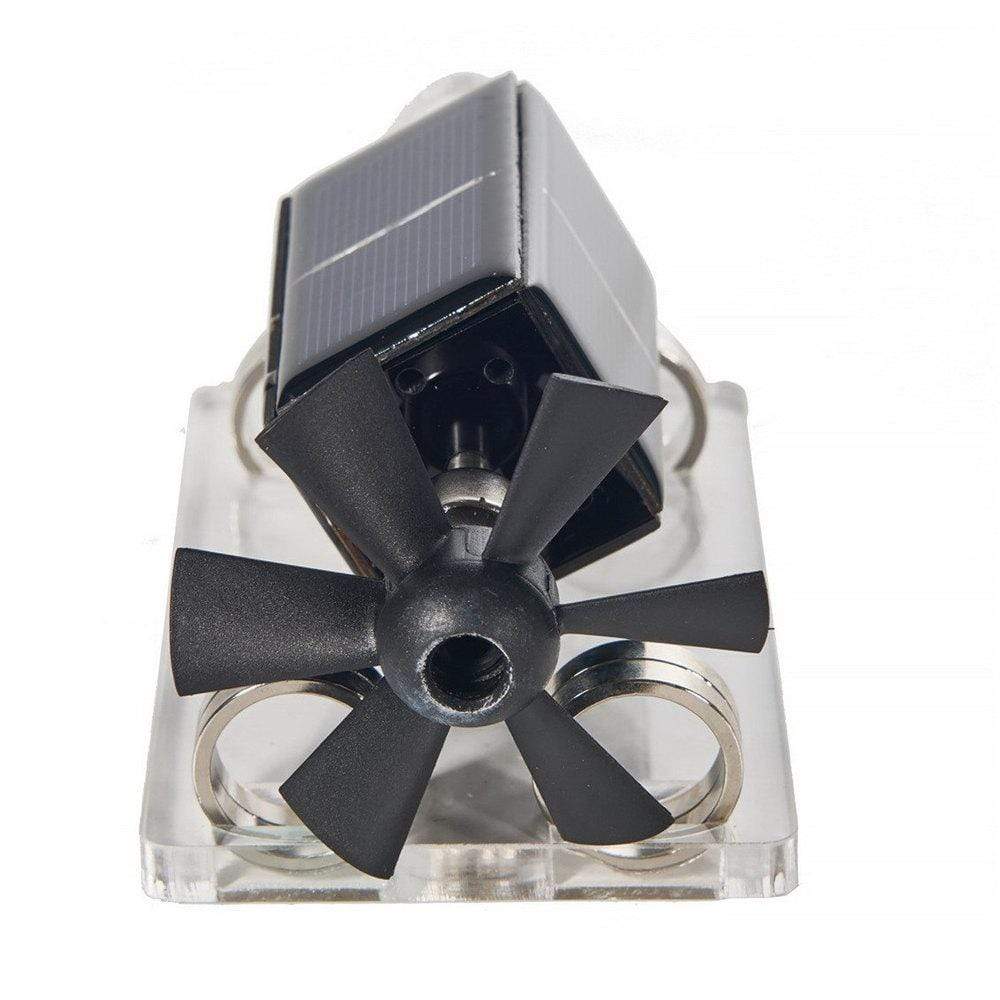 Stark Solar Motor Toy Magnetic Suspension Fan Blade Creative Decoration Science Gift - stirlingkit