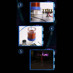 Stark Solid Classic Rotating Spark Gap Tesla Coil SGTC Toys - stirlingkit