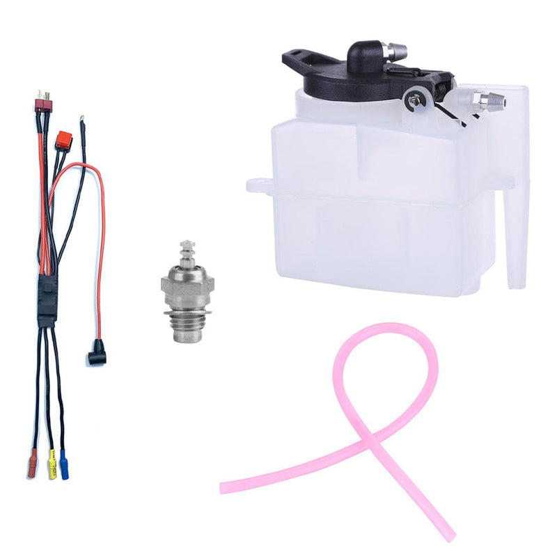 Starter Kit for TOYAN FS-S100WA2 Engine (Glow Plug + ESC + Oil Tank + Tubing) - stirlingkit