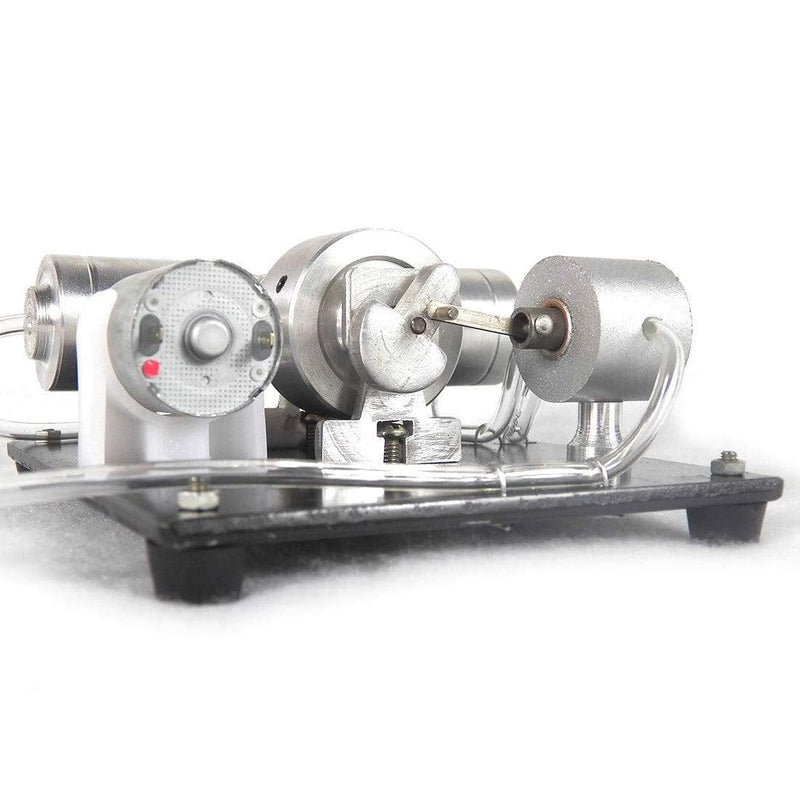 Steam Engine Model Electric Generator Science Experiment Lighting Kit - stirlingkit