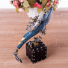 Steampunk Blue Whale Mechanical Model Hand Assembled Home Decoration Crafts - stirlingkit