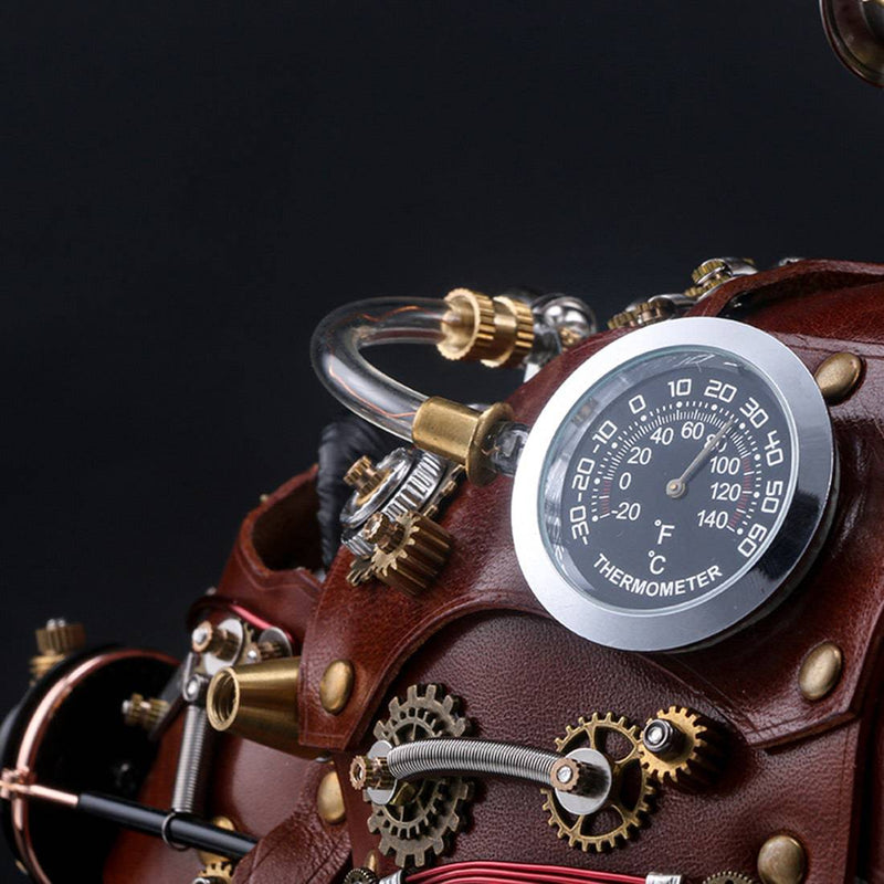 Steampunk Panda Sculpture Model Blademaster -FEatet - stirlingkit