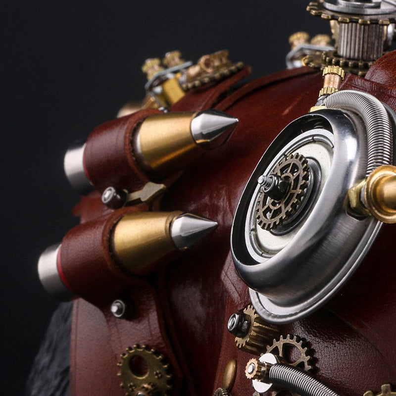 Steampunk Panda Sculpture Model Blademaster -FEatet - stirlingkit