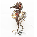 Steampunk Seahorse Model kits for Adults Firework Lamp 2100PCS - stirlingkit