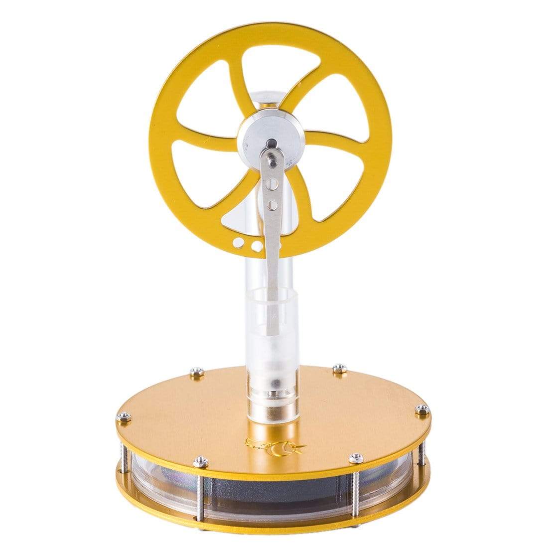 STEM Low Temperature Stirling Engine Motor Model Heat Steam Education DIY Model - stirlingkit