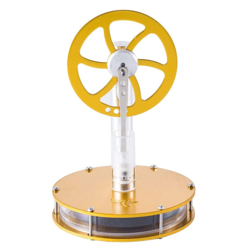 STEM Low Temperature Stirling Engine Motor Model Heat Steam Education DIY Model - stirlingkit