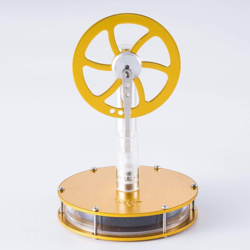 STEM Low Temperature Stirling Engine Motor Model Heat Steam Education DIY Model - stirlingkit