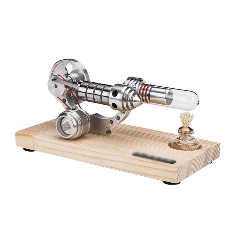 Hot Air Stirling Engine Colourful LED Education Toy Electricity Power Generator Kits - stirlingkit